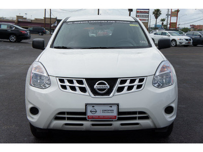 nissan rogue 2012 white s gasoline 4 cylinders front wheel drive automatic 78840