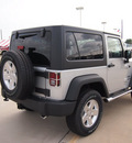 jeep wrangler 2012 bright silver suv sport gasoline 6 cylinders 4 wheel drive automatic 77375