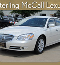 buick lucerne 2011 white sedan cxl flex fuel 6 cylinders front wheel drive automatic with overdrive 77074