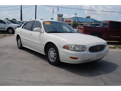 buick lesabre 2003 white sedan custom gasoline 6 cylinders front wheel drive automatic with overdrive 77627