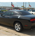 dodge challenger 2012 black coupe sxt flex fuel 6 cylinders rear wheel drive automatic with overdrive 77037