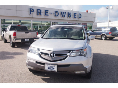 acura mdx 2007 silver suv gasoline 6 cylinders all whee drive automatic 77074