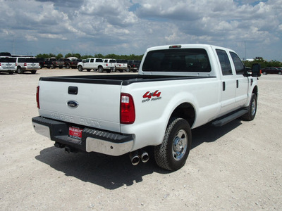 ford f 250 2008 white xlt diesel 8 cylinders 4 wheel drive automatic 76234