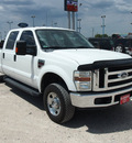 ford f 250 2008 white xlt diesel 8 cylinders 4 wheel drive automatic 76234