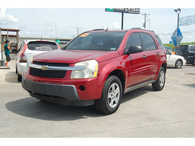 chevrolet equinox 2006 red suv ls gasoline 6 cylinders all whee drive automatic with overdrive 77627