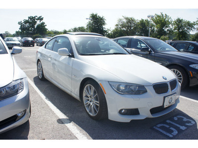 bmw 3 series 2012 white coupe 335i 6 cylinders automatic 78729