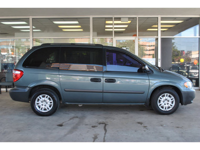 dodge caravan 2007 dk  green van se flex fuel 6 cylinders front wheel drive automatic 78216