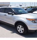 ford explorer 2013 silver suv flex fuel 6 cylinders 2 wheel drive automatic 77074