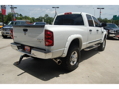 dodge ram pickup 2500 2007 white slt diesel 6 cylinders 4 wheel drive automatic with overdrive 77706