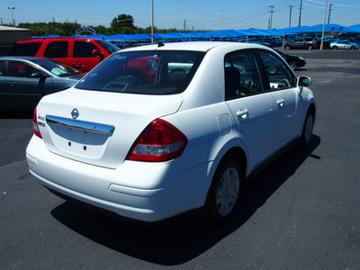 nissan versa 2010 white sedan gasoline 4 cylinders front wheel drive automatic 76234