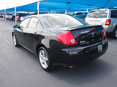 pontiac g6 2009 black sedan gasoline 6 cylinders front wheel drive automatic 76234