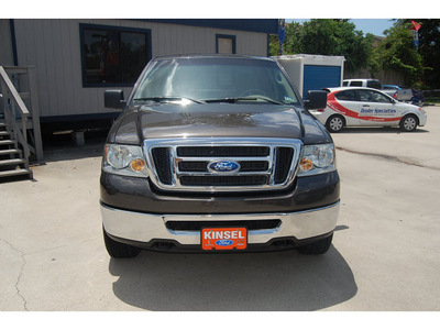 ford f 150 2007 gray xlt gasoline 8 cylinders 4 wheel drive automatic with overdrive 77706