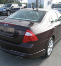 ford fusion 2012 maroon sedan se gasoline 4 cylinders front wheel drive 6 speed automatic 62863