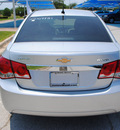 chevrolet cruze 2011 silver ice met sedan ls gasoline 4 cylinders front wheel drive 6 speed automatic 76206