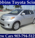 scion xd 2012 silver hatchback gasoline 4 cylinders front wheel drive automatic 75569