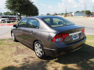 honda civic 2009 dk  gray sedan lx gasoline 4 cylinders front wheel drive automatic 75067