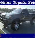 toyota tacoma 2011 gray gasoline 4 cylinders 4 wheel drive 5 speed manual 75503