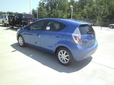 toyota prius c 2012 blue hatchback three hybrid 4 cylinders front wheel drive automatic 75569