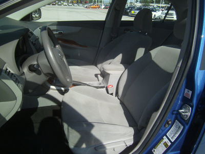 toyota corolla 2009 blue sedan xle gasoline 4 cylinders front wheel drive automatic 75503