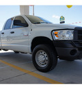 dodge ram pickup 2500 2009 white st 4x4 diesel 6 cylinders 4 wheel drive automatic 77521