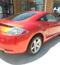 mitsubishi eclipse 2007 orange hatchback gasoline 4 cylinders front wheel drive not specified 43228