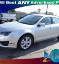 ford fusion 2012 silver sedan se gasoline 4 cylinders front wheel drive 6 speed automatic 77388