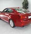 lexus is 250 2010 red sedan gasoline 6 cylinders rear wheel drive automatic 91731