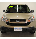 honda cr v 2008 beige suv lx gasoline 4 cylinders front wheel drive automatic 77025