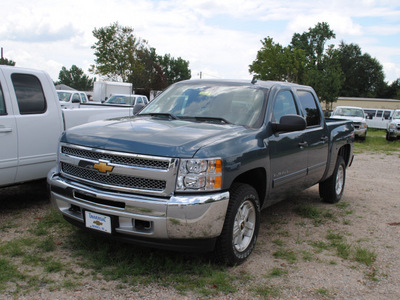 chevrolet silverado 1500 2012 blue lt flex fuel 8 cylinders 4 wheel drive automatic 27591