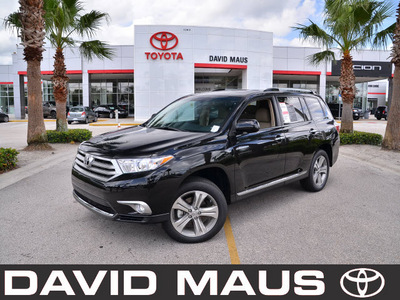 toyota highlander 2012 black suv limited gasoline 6 cylinders front wheel drive automatic 32771