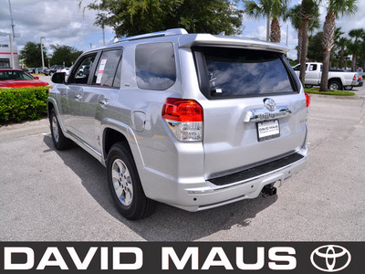toyota 4runner 2012 silver suv sr5 gasoline 6 cylinders 2 wheel drive automatic 32771