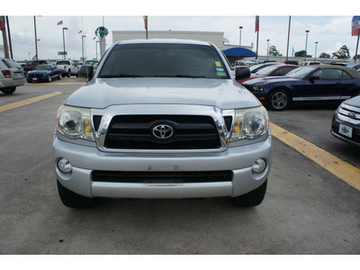 toyota tacoma 2007 silver prerunner v6 gasoline 6 cylinders rear wheel drive automatic 77338