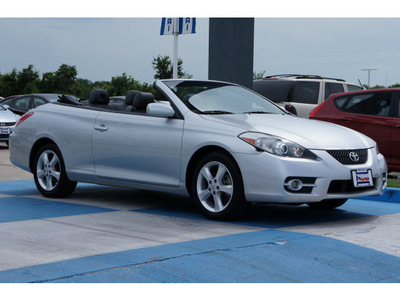 toyota camry solara 2008 silver sle v6 gasoline 6 cylinders front wheel drive automatic 77094