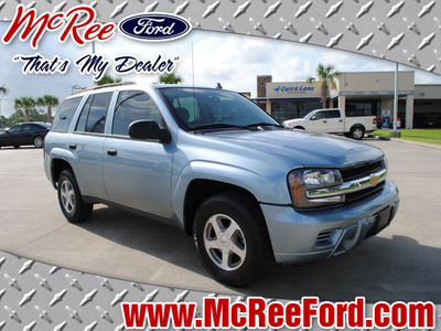 chevrolet trailblazer 2006 dk  blue suv gasoline 6 cylinders rear wheel drive automatic with overdrive 77539