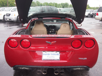 chevrolet corvette 2009 dk  red coupe 8 cylinders shiftable automatic 77074