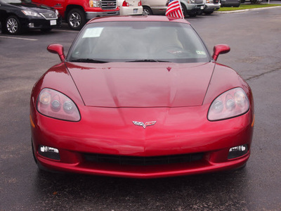 chevrolet corvette 2009 dk  red coupe 8 cylinders shiftable automatic 77074