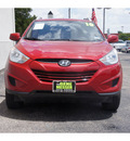 hyundai tucson 2010 dk  red suv gls gasoline 4 cylinders all whee drive automatic 79407