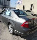 ford fusion 2012 gray sedan se gasoline 4 cylinders front wheel drive automatic with overdrive 60546