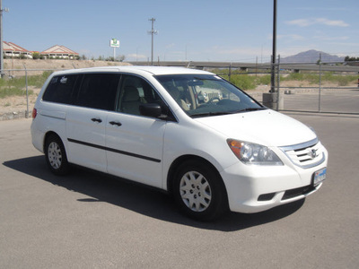 honda odyssey 2009 white van lx gasoline 6 cylinders front wheel drive automatic 79922