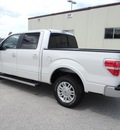 ford f 150 2012 white lariat gasoline 6 cylinders 2 wheel drive shiftable automatic 77388