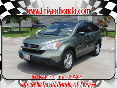honda cr v 2009 green suv lx gasoline 4 cylinders front wheel drive automatic 75034