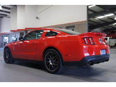 ford shelby gt500 2012 red coupe gasoline 8 cylinders rear wheel drive 6 speed manual 79015