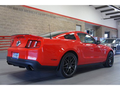 ford shelby gt500 2012 red coupe gasoline 8 cylinders rear wheel drive 6 speed manual 79015