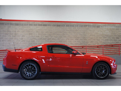 ford shelby gt500 2012 red coupe gasoline 8 cylinders rear wheel drive 6 speed manual 79015