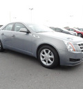 cadillac cts 2008 gray sedan 4 gasoline 6 cylinders rear wheel drive automatic 60915