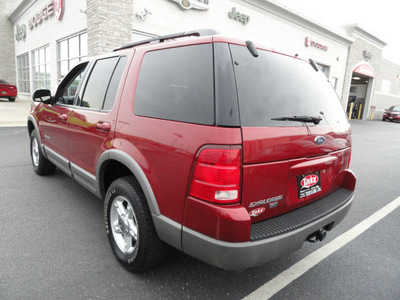 ford explorer 2002 red suv xlt gasoline 6 cylinders 4 wheel drive automatic 60915
