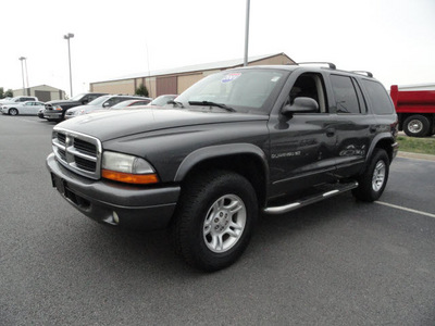 dodge durango 2001 gray suv slt gasoline 8 cylinders 4 wheel drive automatic 60915