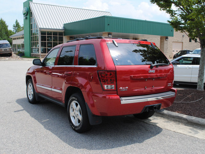 jeep grand cherokee 2005 red suv limited gasoline 8 cylinders 4 wheel drive automatic 27511