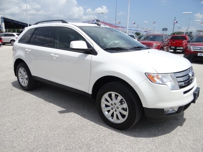 ford edge 2010 white suv sel gasoline 6 cylinders front wheel drive automatic 77388