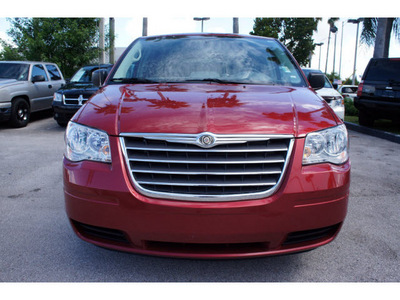 chrysler town country 2010 red van lx flex fuel 6 cylinders front wheel drive automatic 33157